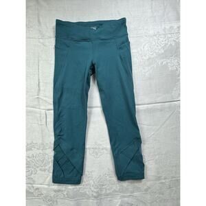 ATHLETA GIRL DIAMOND IN THE CUFF CAPRI‎ Size XL 14 NWOT Deadstock
